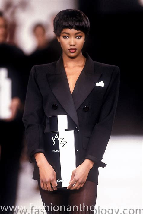 yves saint laurent naomi campbell|Naomi Campbell fashion designer.